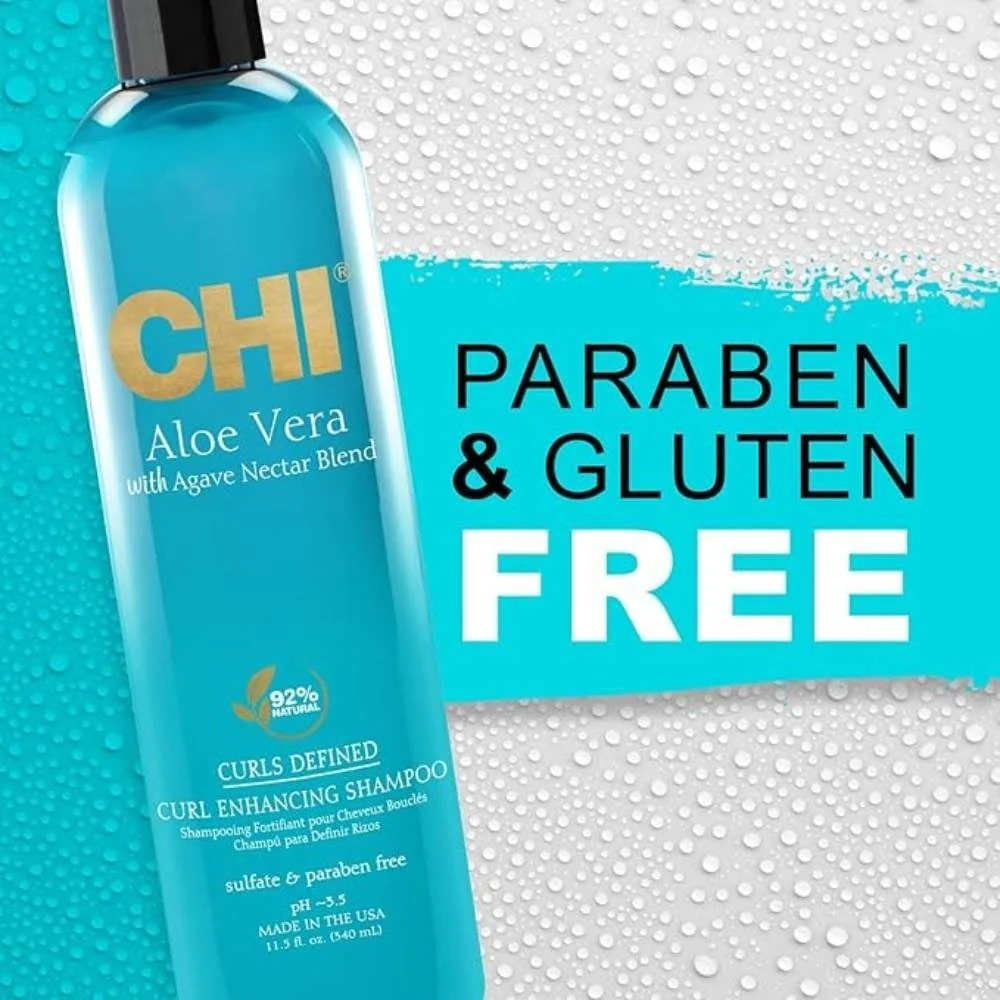 Aloe Vera Curl Enhancing Shampoo - 739ml - Image 3