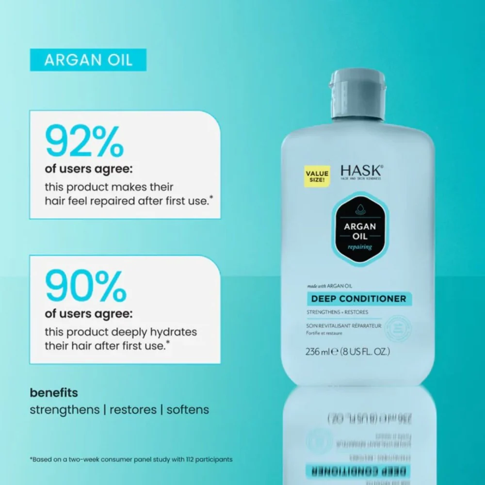Argan Oil Repairing Deep Conditioner - 236 ml - Image 3