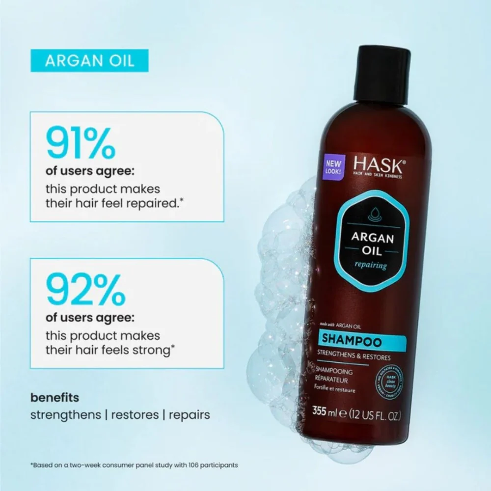 Argan Oil Repairing Shampoo - 355 ml - Image 5