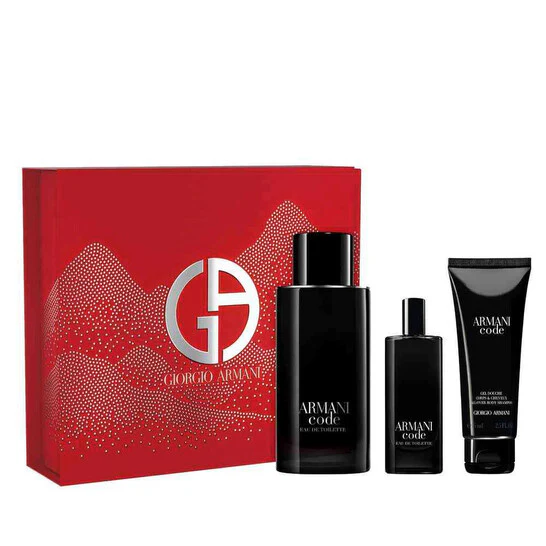 Code Pour Homme Giftset - 125ml+75ml+15ml