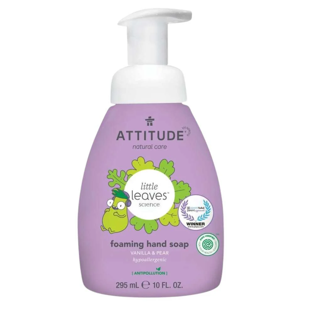 Little Leaves Schuimende Vanille Peer Handzeep - 295ml
