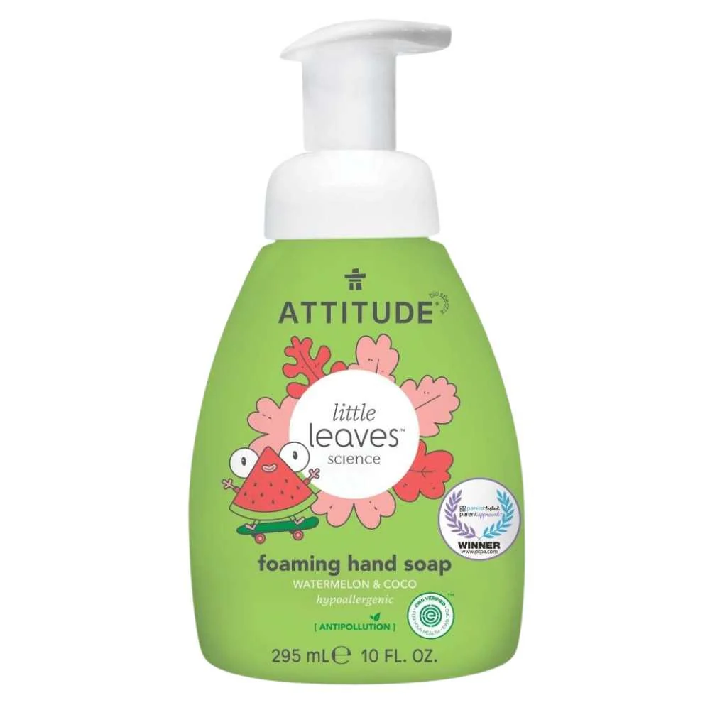 Little Leaves Schuimende Watermelon Cocos Handzeep - 295ml