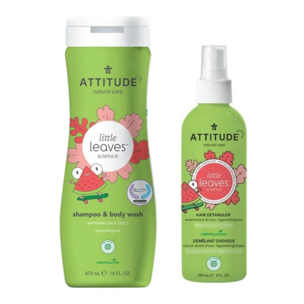 Little Leaves Watermelon Cocos Hair Set