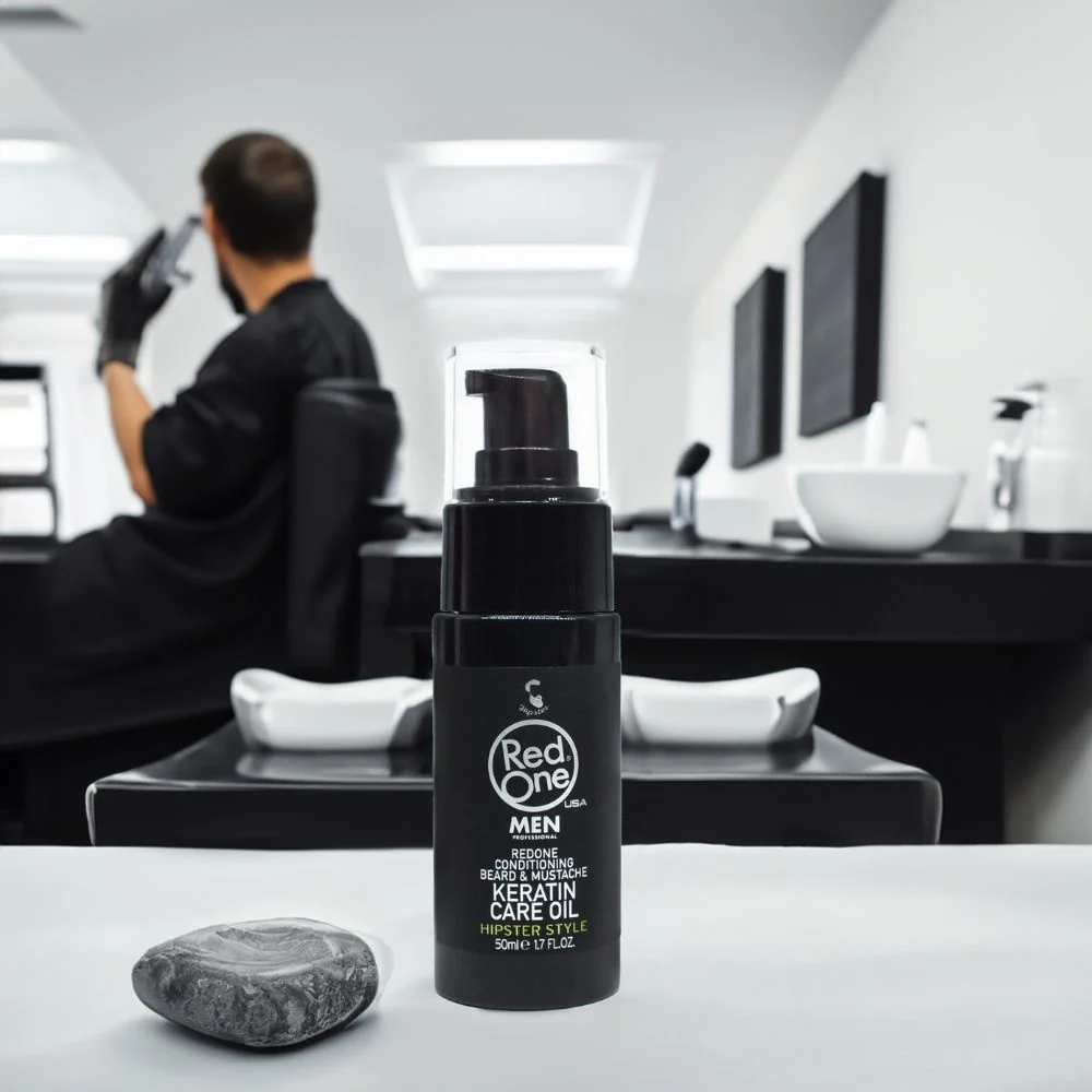 Conditioning Beard & Mustache Keratin Care Oil - 50ml - Image 3