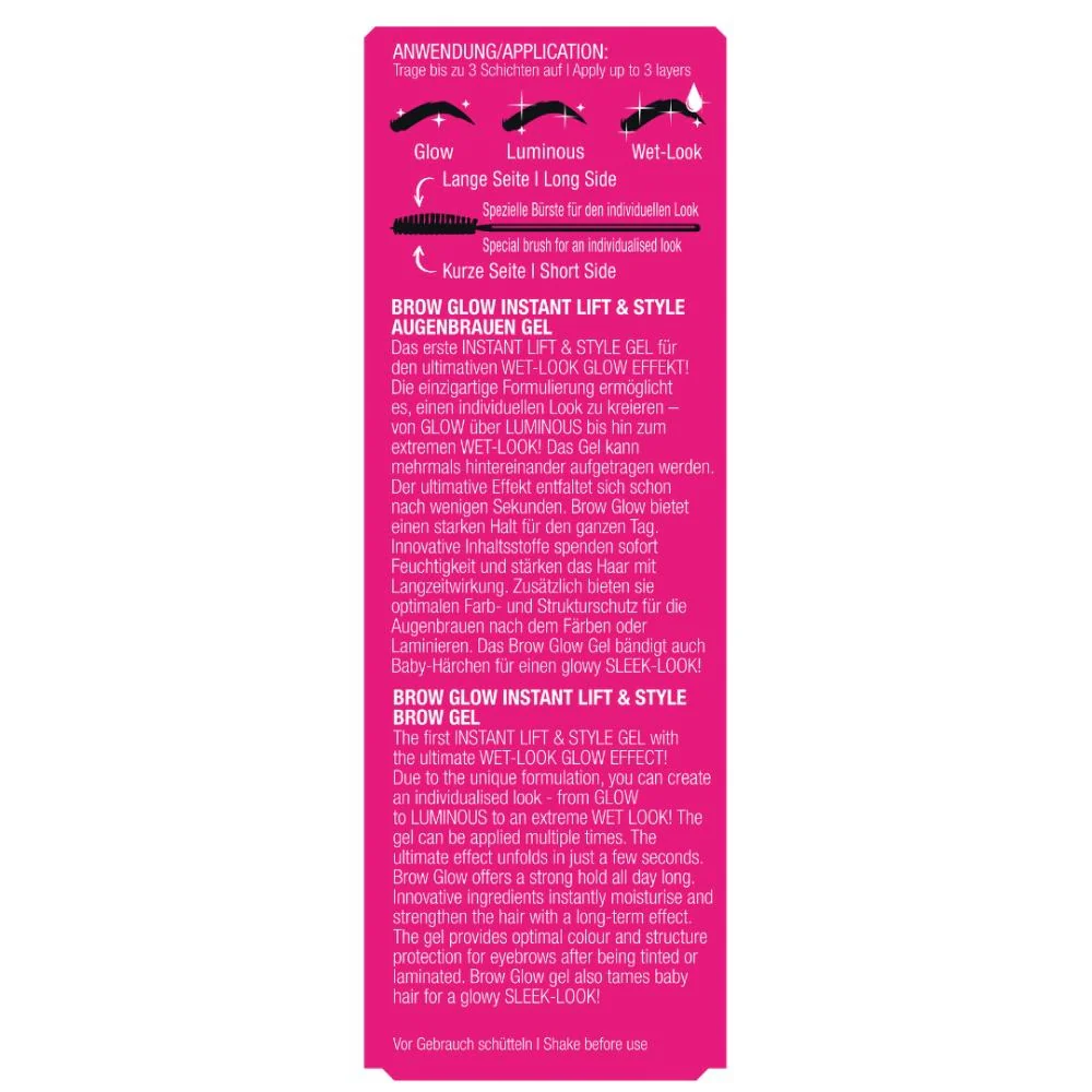 Brow Glow Lift & Style Brow Gel - 14ml - Image 3