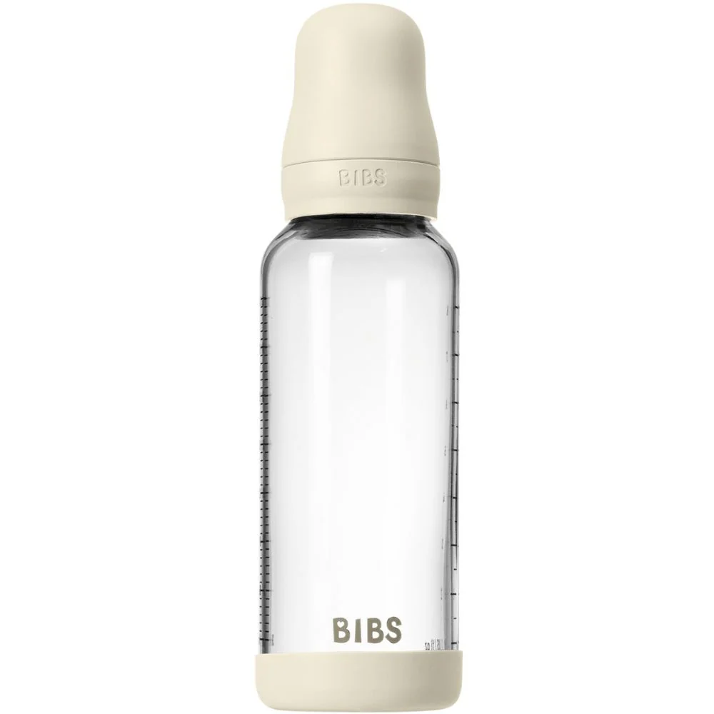 Glass Baby Bottle Latex Medium Flow - 240ml - Image 6