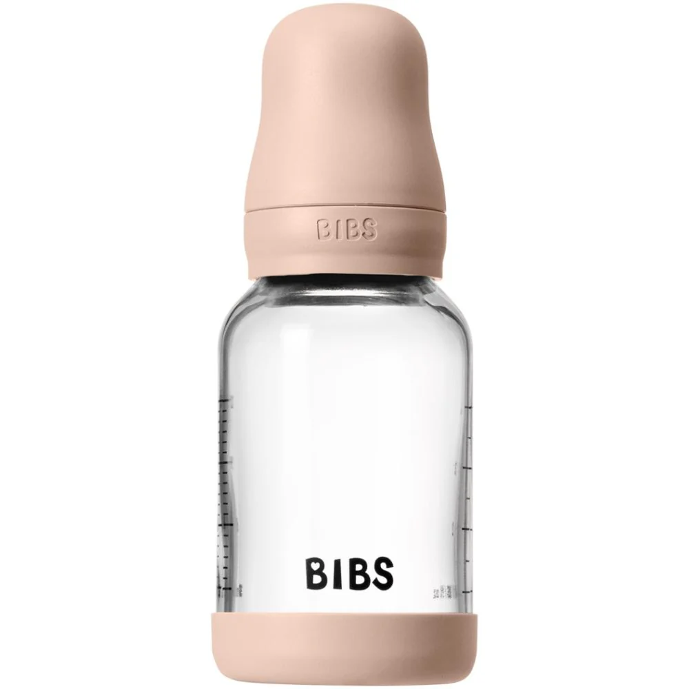 Glass Baby Bottle Latex Slow Flow - 120 ml - Image 6
