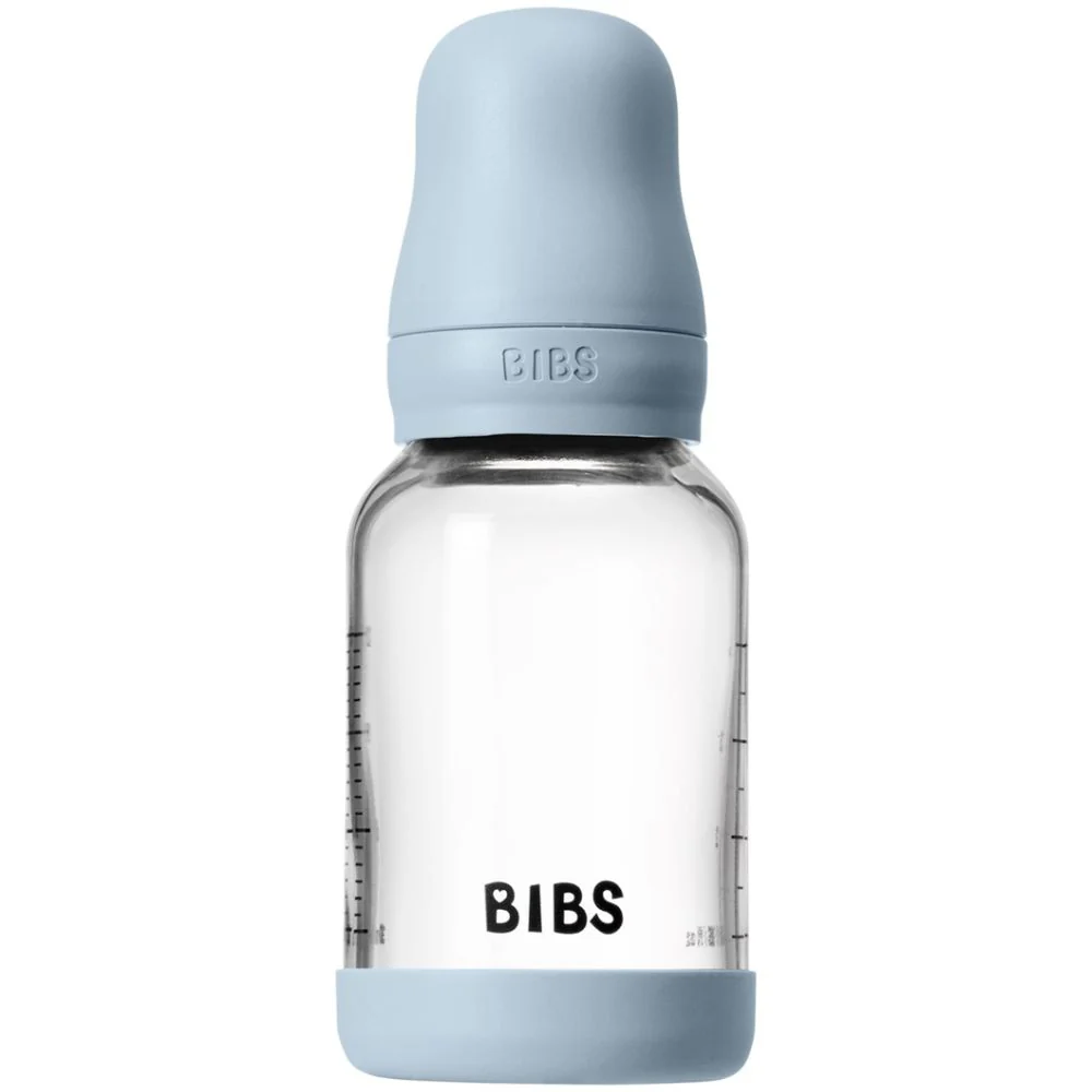 Glass Baby Bottle Latex Slow Flow - 120 ml - Image 7