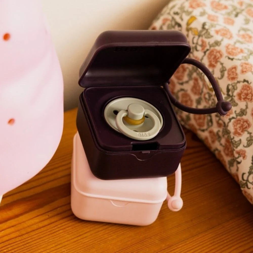 Pacifier box Plum - 1pcs - Image 5