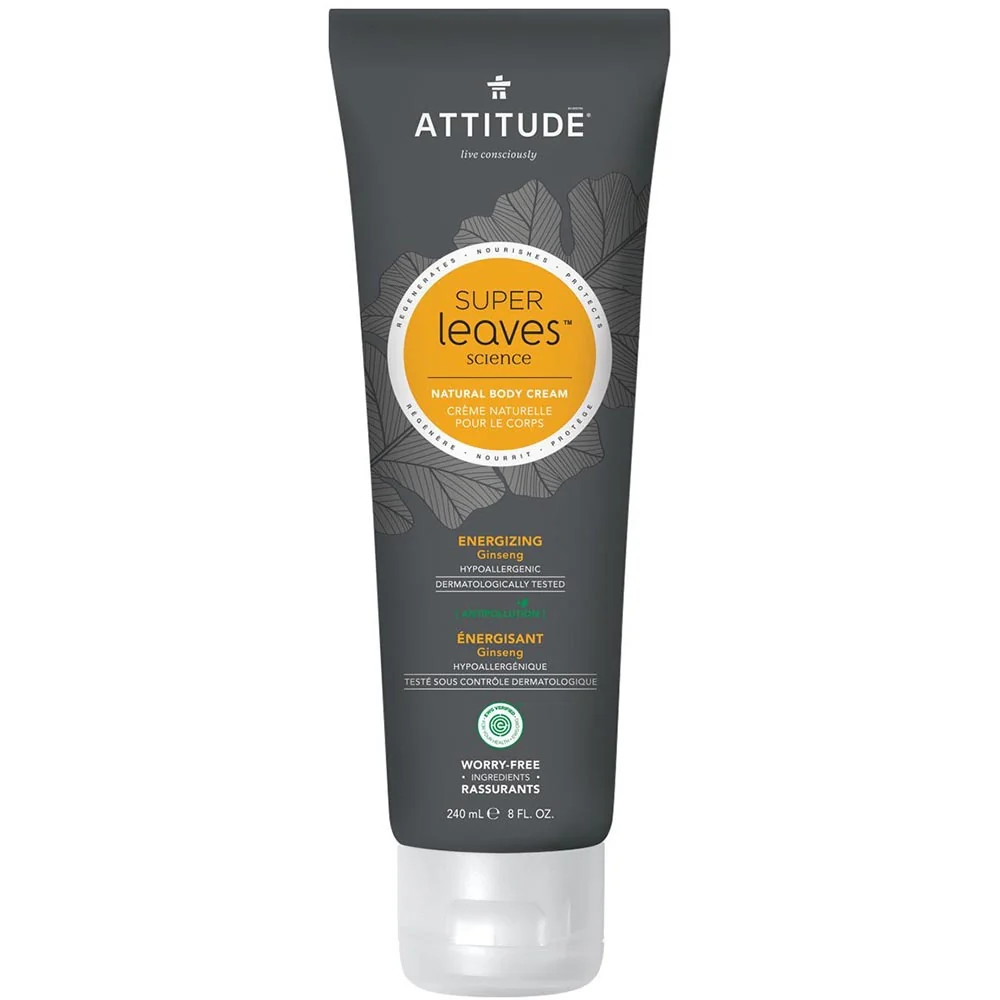 Super Leaves Energizing  Ginseng Body Cream - 240ml