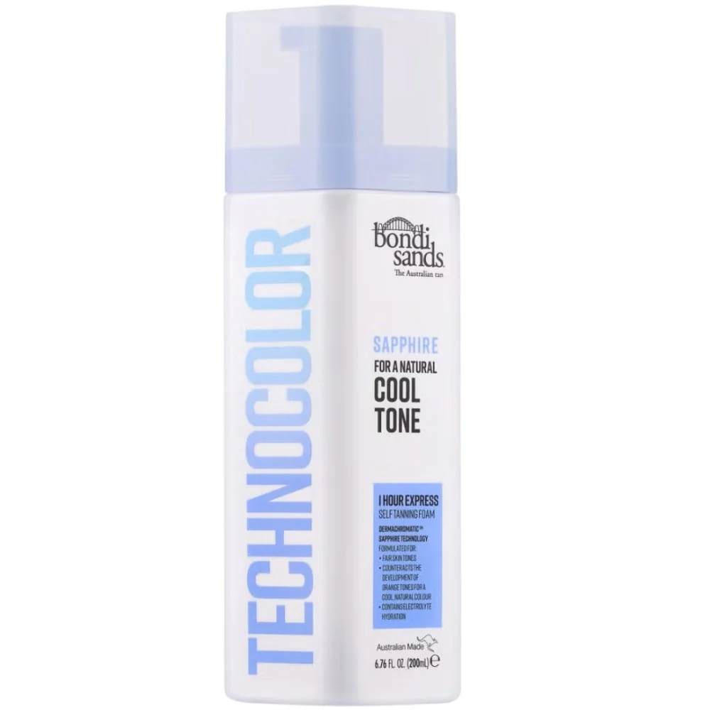 Technocolor 1 Hour Express Self Tanning Foam Sapphire - 200ml