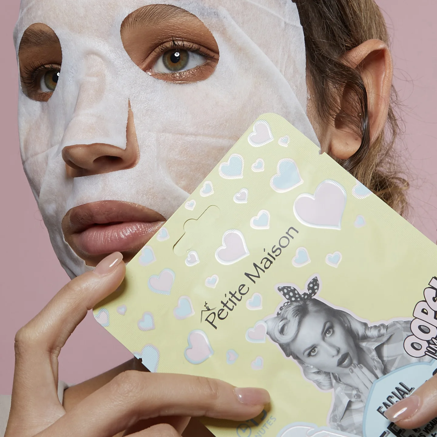 Brightening Facial Sheet Mask - 3x25ml - Image 3