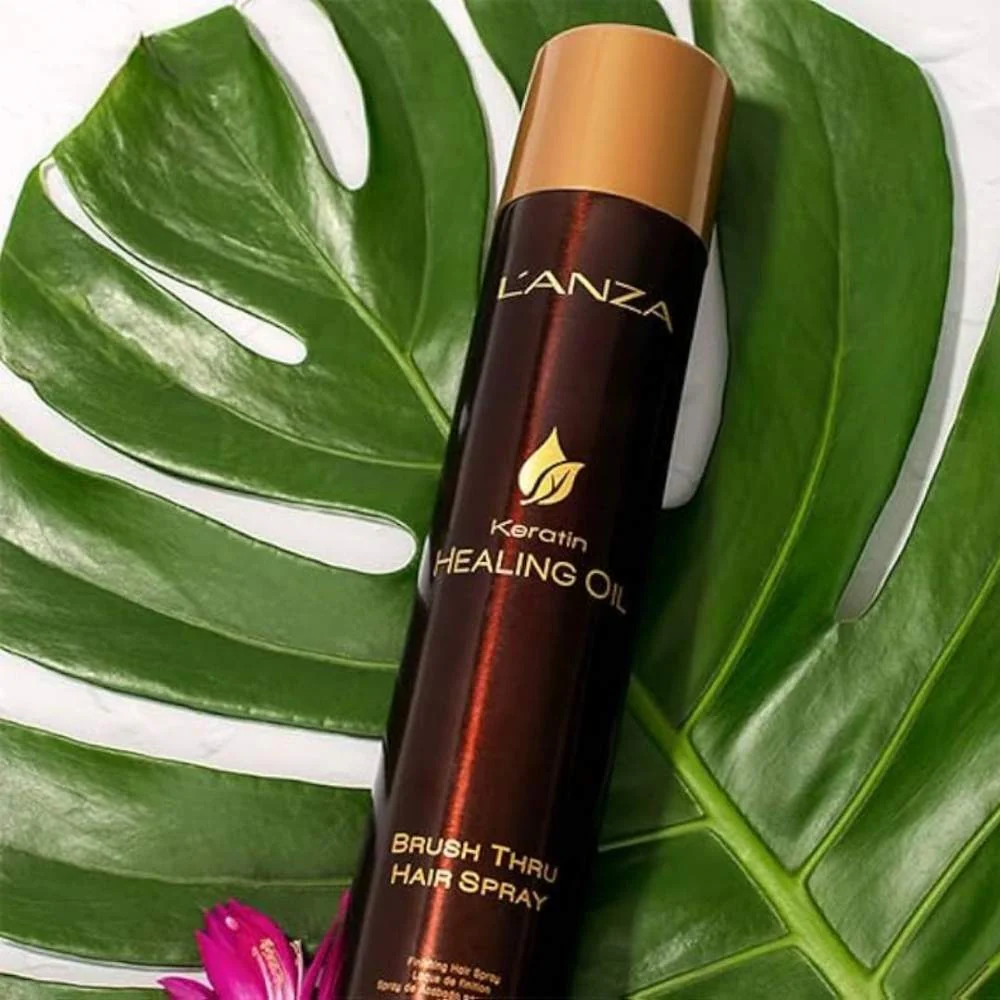 Keratin Healing Oil Brush Thru Hair Spray - 350ml - Sale - Image 2