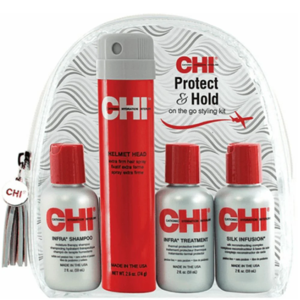 Protect & Hold Travel Kit - 59ml+59ml+59ml+74gr.