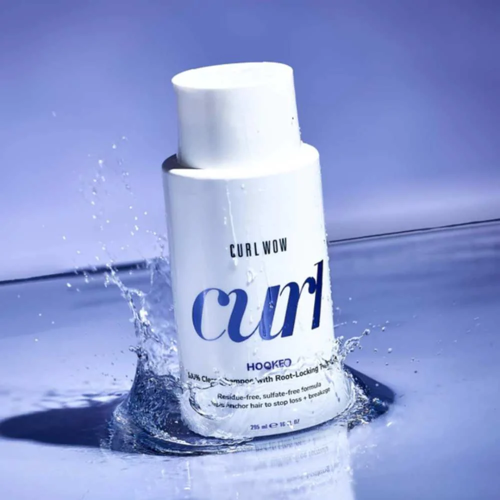 Curl WoW Hooked Root-Locking Clean Shampoo - 295ml - Image 4