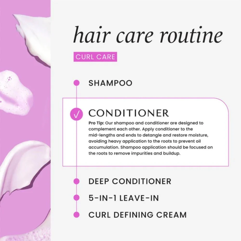 Curl Care Detangling Conditioner - 355ml - Image 3