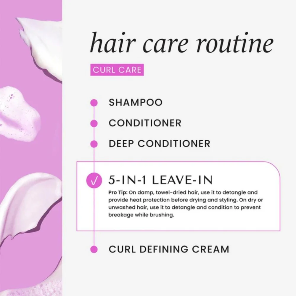 Curl Care 5-in-1 Leave-In Spray- 175 ml - Image 3