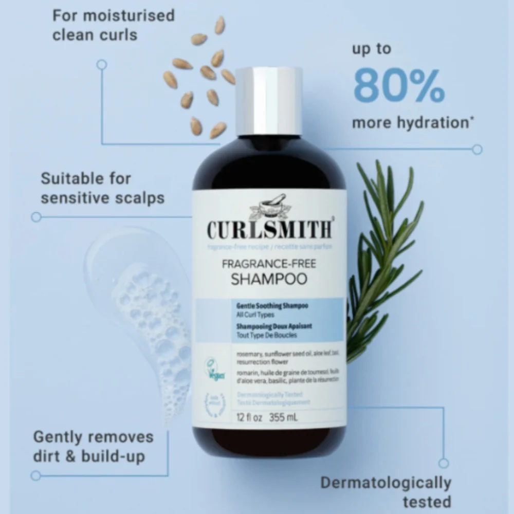 Fragrance Free Shampoo - 355ml - Image 3