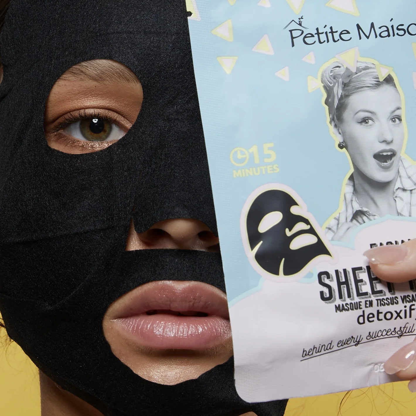 Detoxifying Facial Sheet Mask - 3x25ml - Image 3