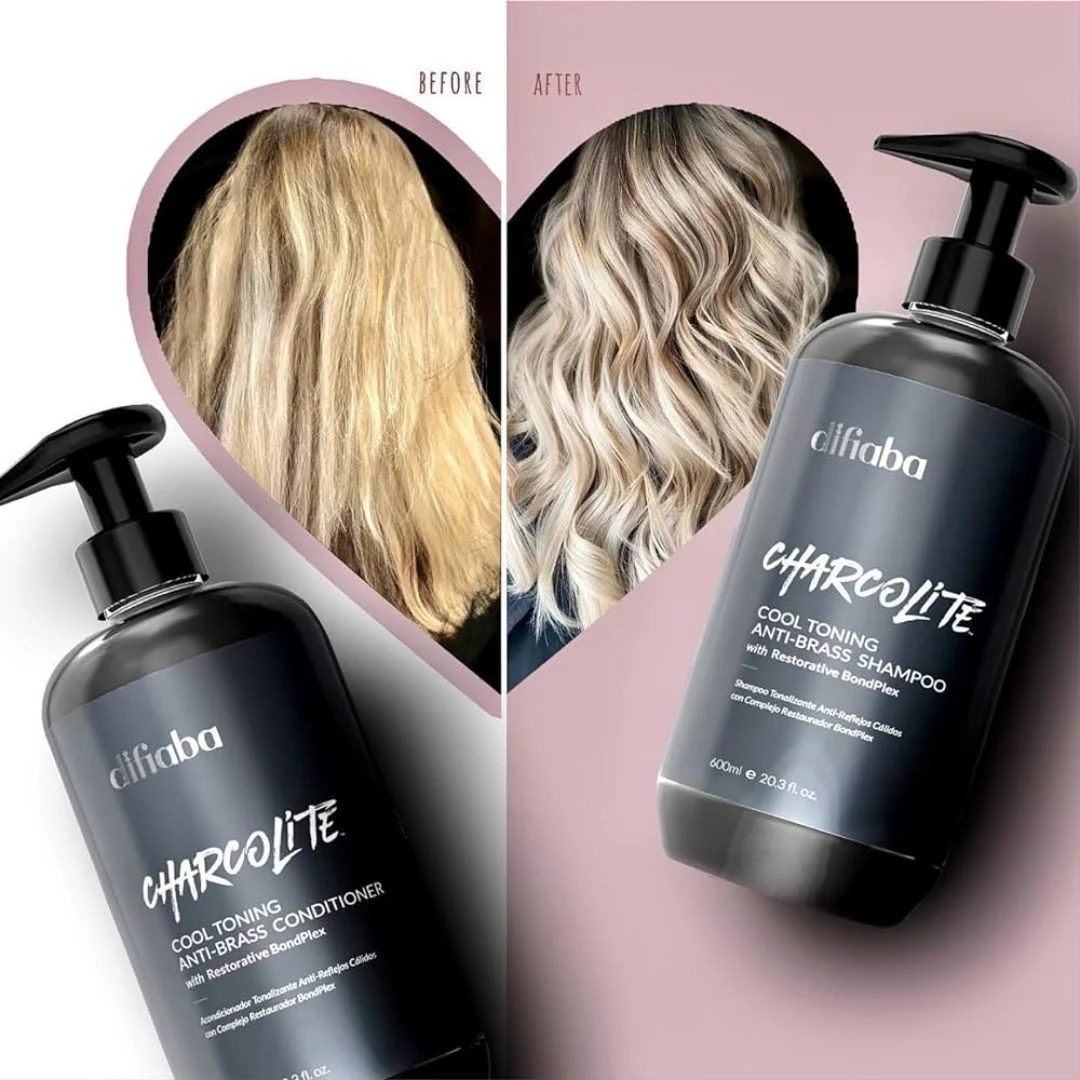 Charcolite Cool Toning Anti-Brass Shampoo - Image 5