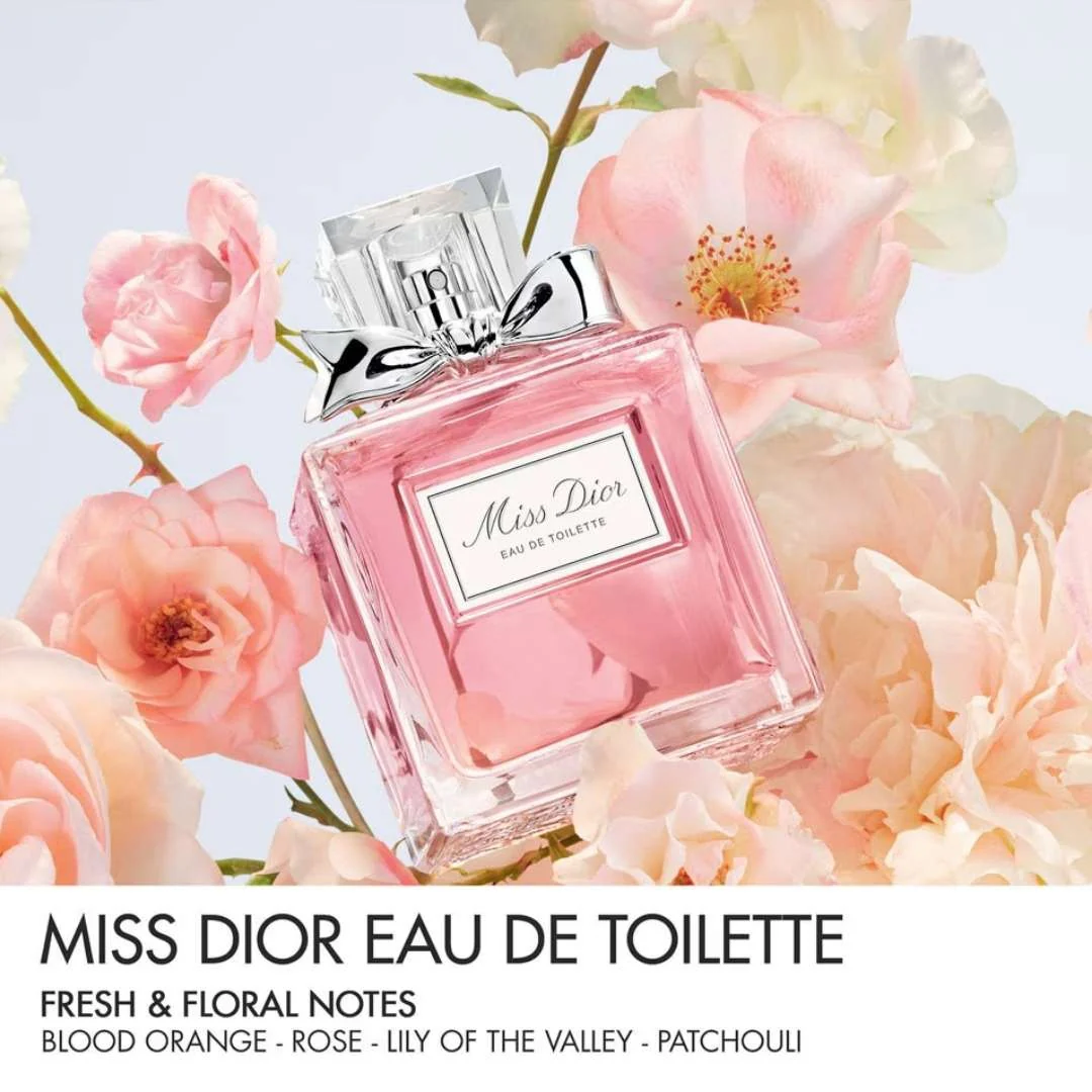 Miss Dior Eau de Toilette - 100ml - Image 3