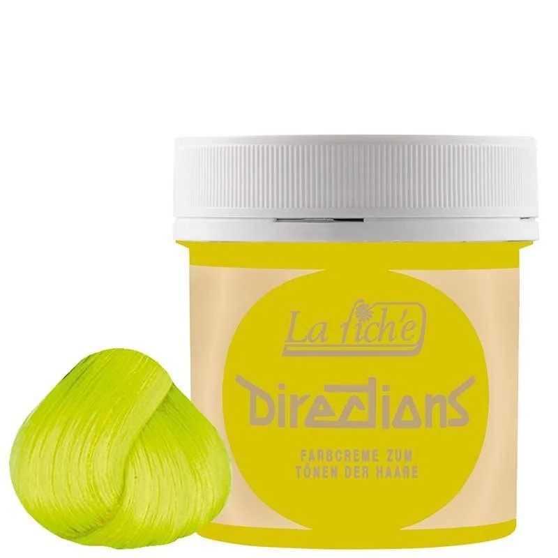 Directions Semi-Permanent Fluorescent Yellow Color - 88ml