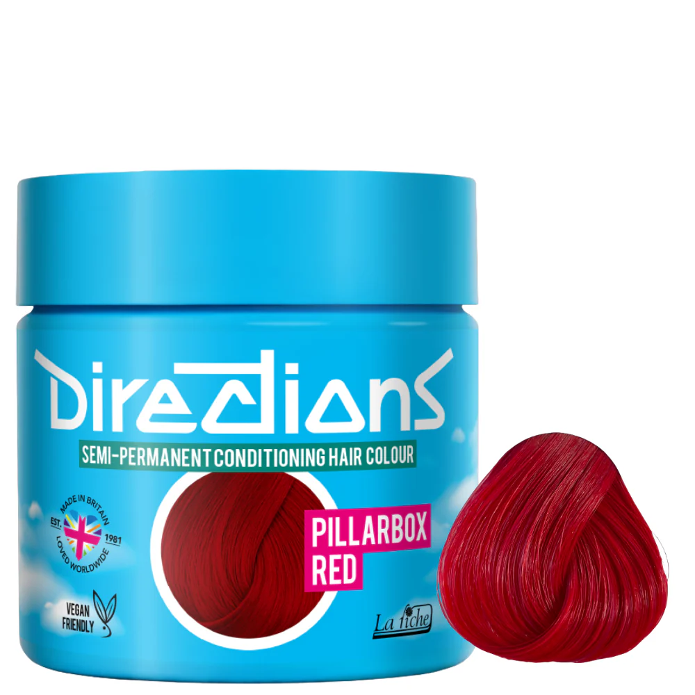 Directions Semi-Permanent Pillarbox Red Color - 88ml
