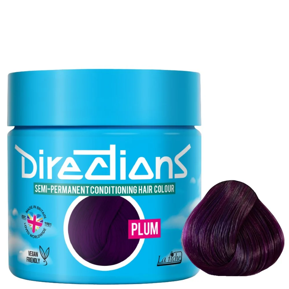 Directions Semi-Permanent Plum Color - 88ml