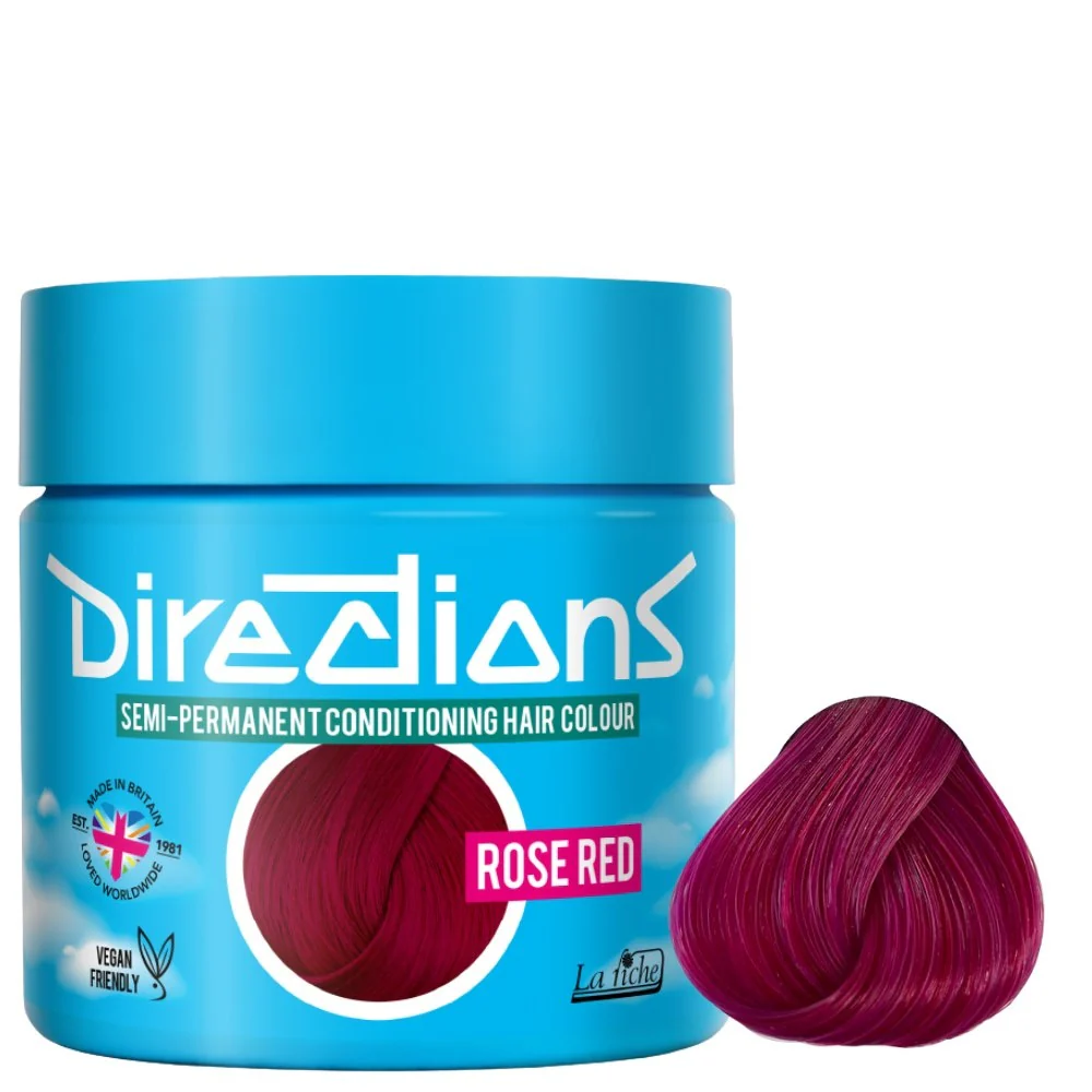 Directions Semi-Permanent Rose Red Color - 88ml