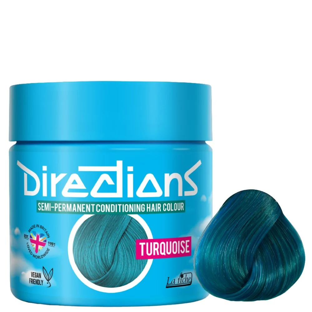 Directions Semi-Permanent Turquoise Color - 88ml