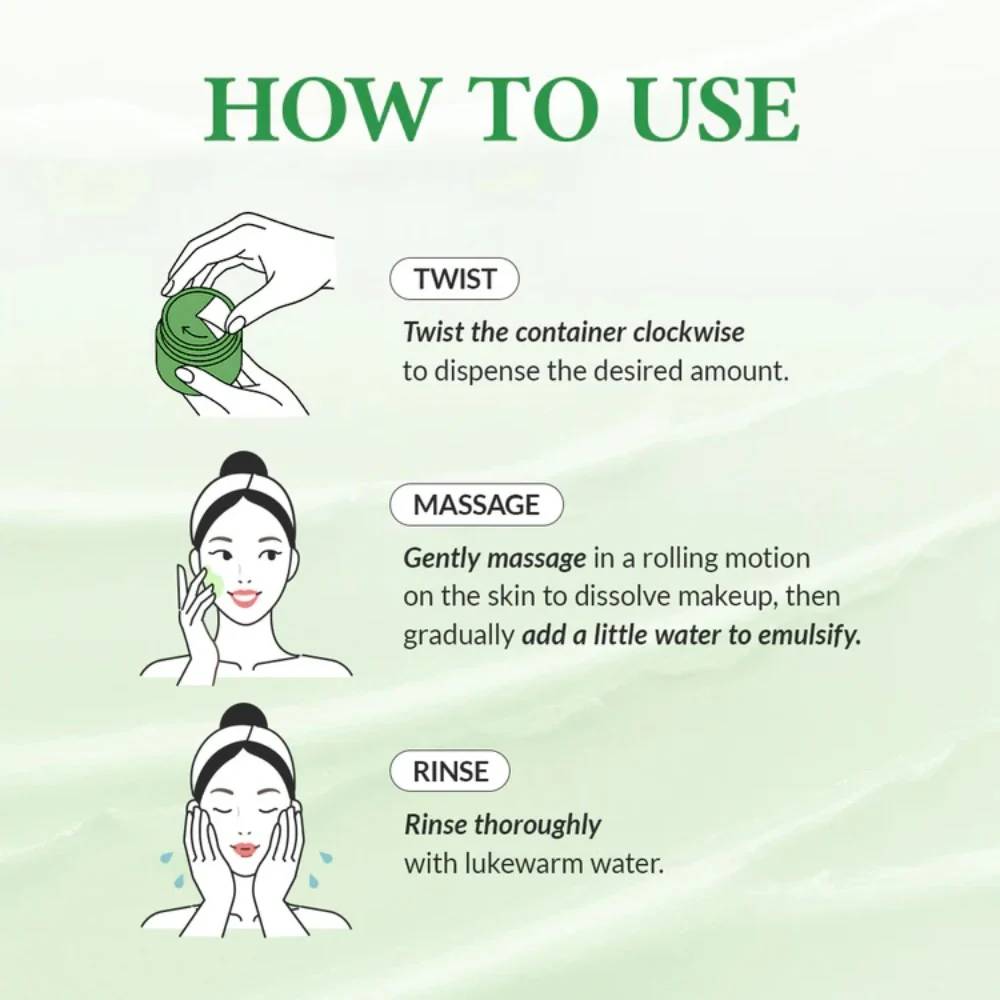 Pure Grinding Cleansing Balm - Hygienic One-Step Makeup Remover - 50ml - Image 3