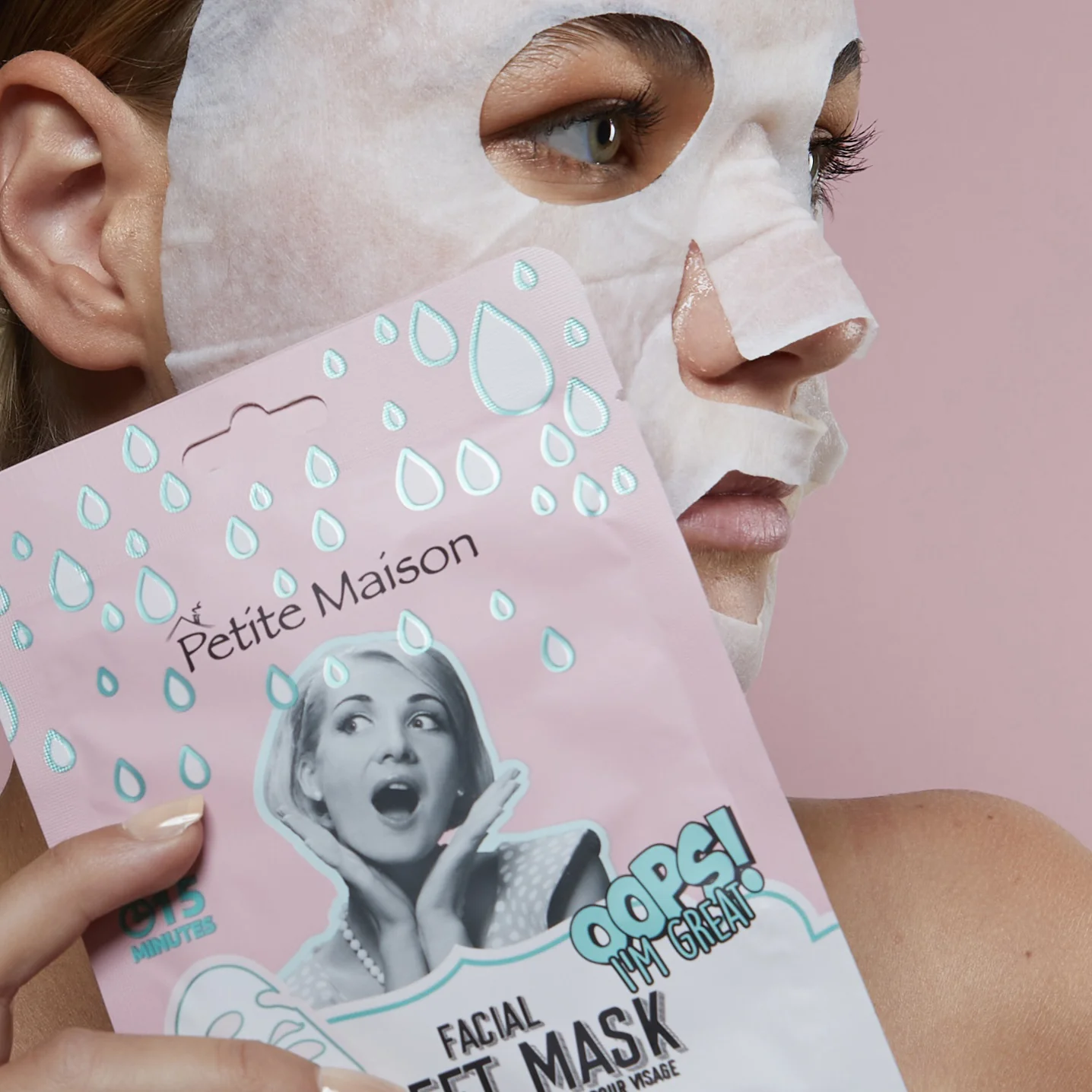 Energizing Facial Sheet Mask - 3x25ml - Image 3