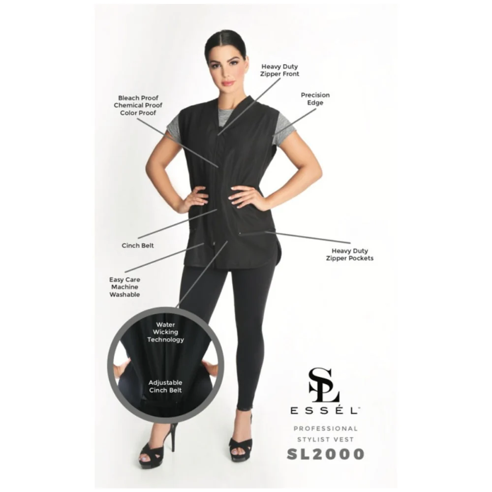 Professional Bleach Proof Stylist Vest - Image 3