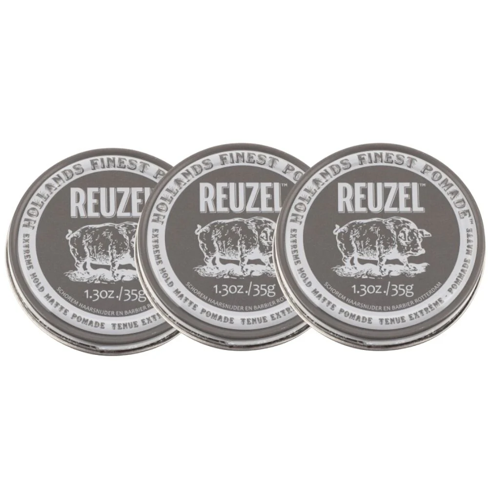 Extreme Hold Matte Pomade 3-Pack - 3x95gr.