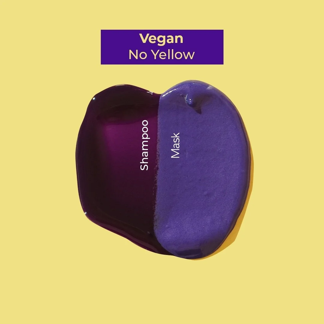 No Yellow Shampoo & Mask Set - 350+350ml - Image 4