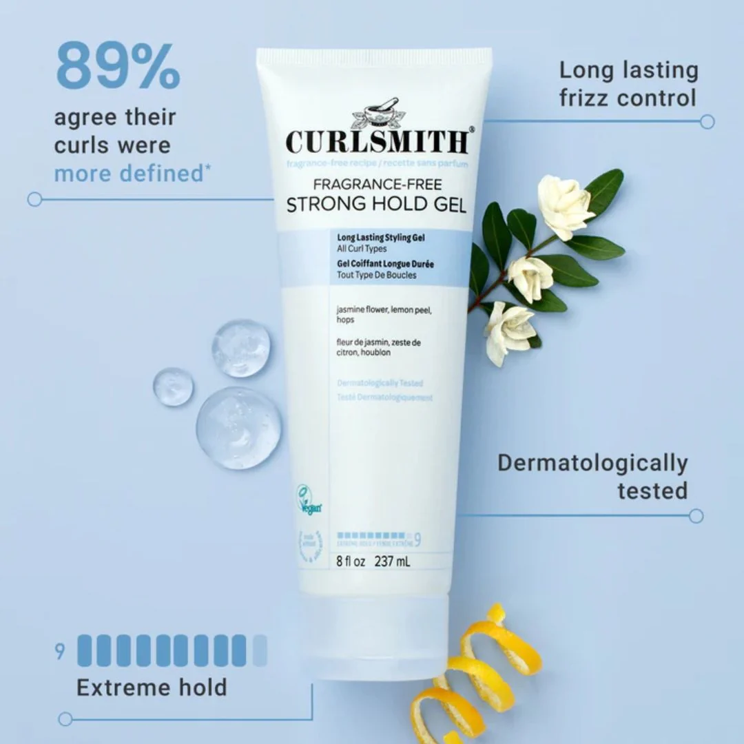 Fragrance-Free Strong Hold Gel - 237ml - Image 3