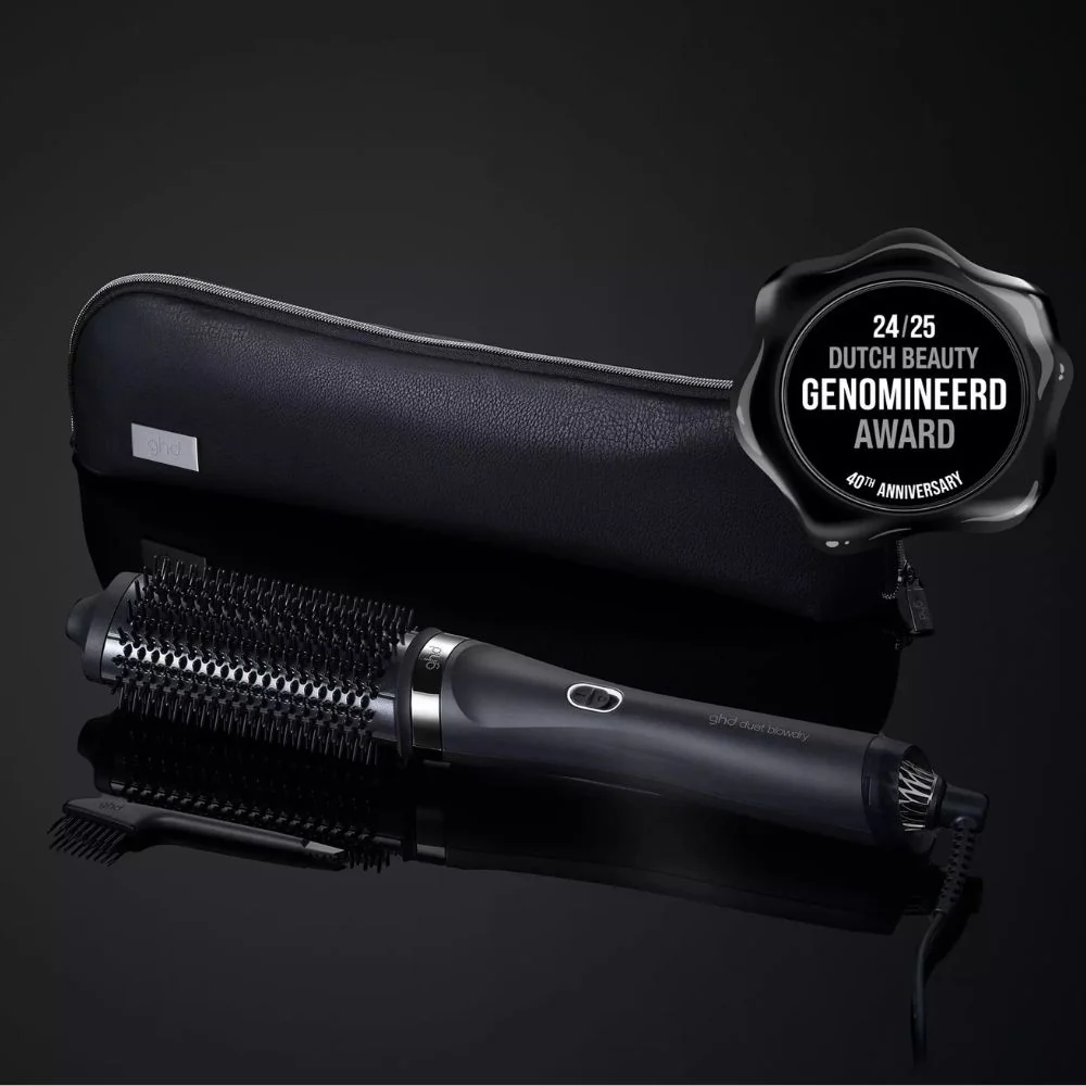 Duet Blowdry 2-in-1 Hot Air Brush - Black - Image 2
