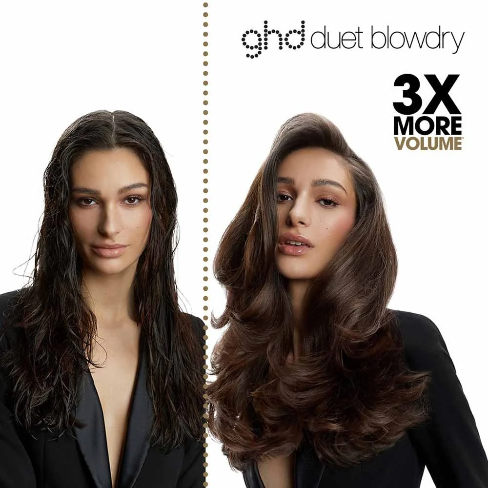 Duet Blowdry 2-in-1 Hot Air Brush - White - Image 3