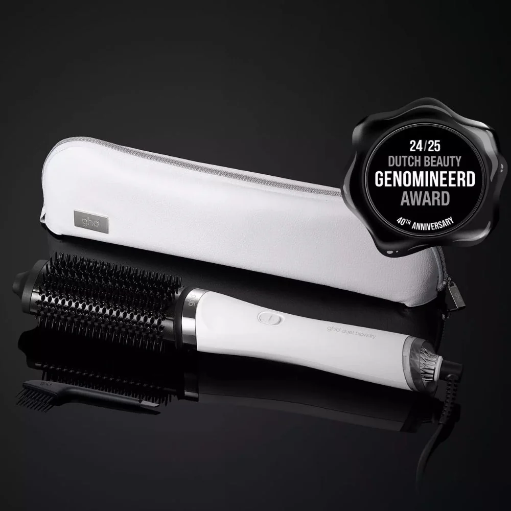 Duet Blowdry 2-in-1 Hot Air Brush - White - Image 9