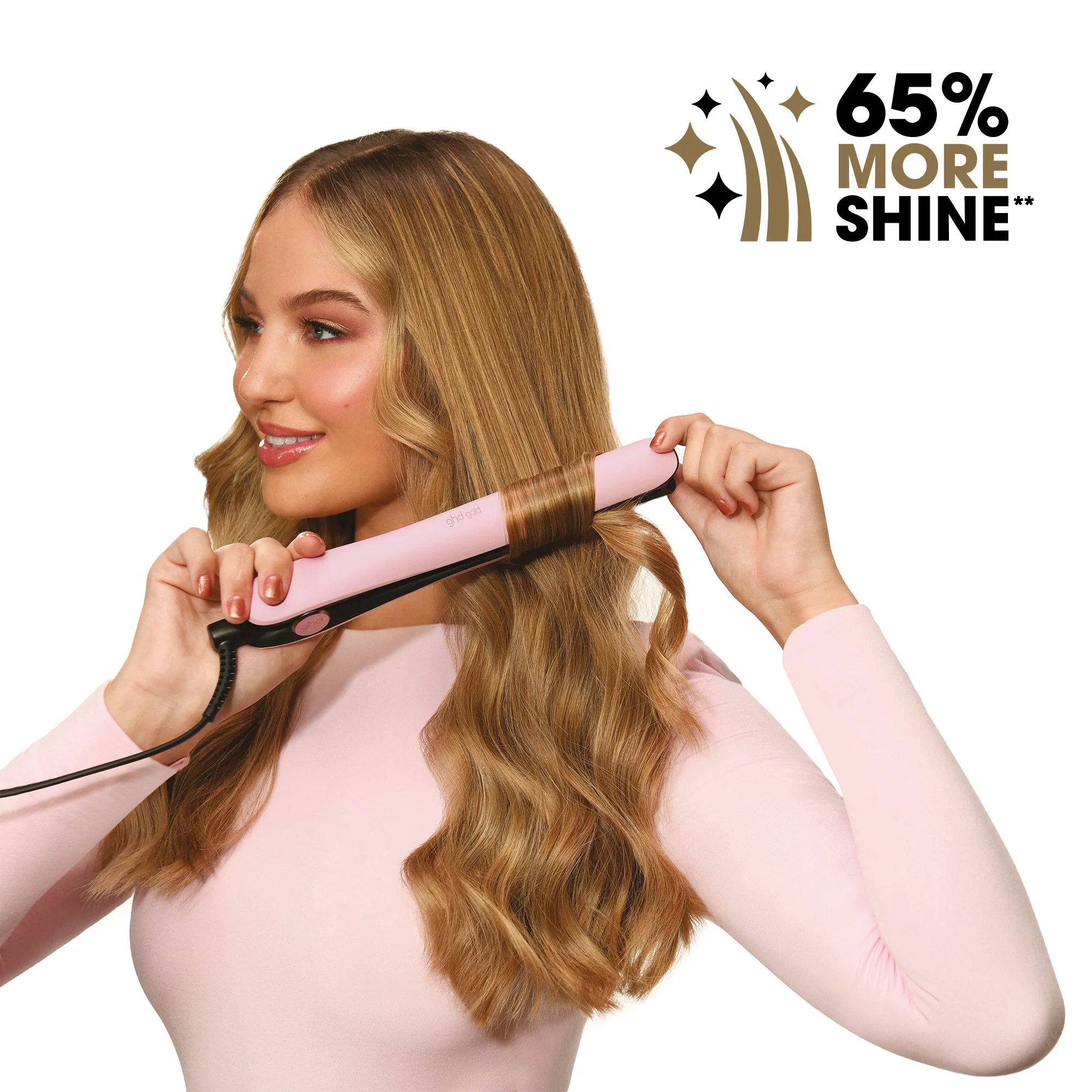 Gold straightener - Pink Collection - Image 3