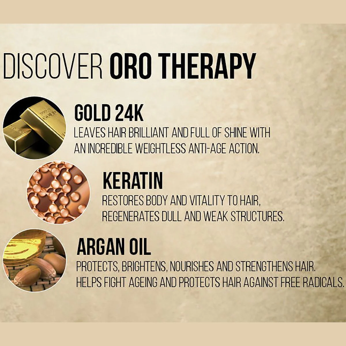 OroTherapy Gold Fluid Leave-In - 200ml - Image 3