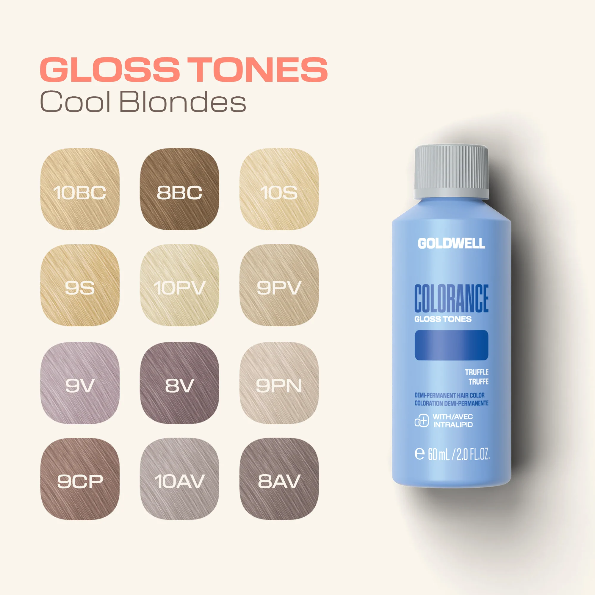 Colorance Demi-Permanent Gloss Tones - 60ml - Image 3