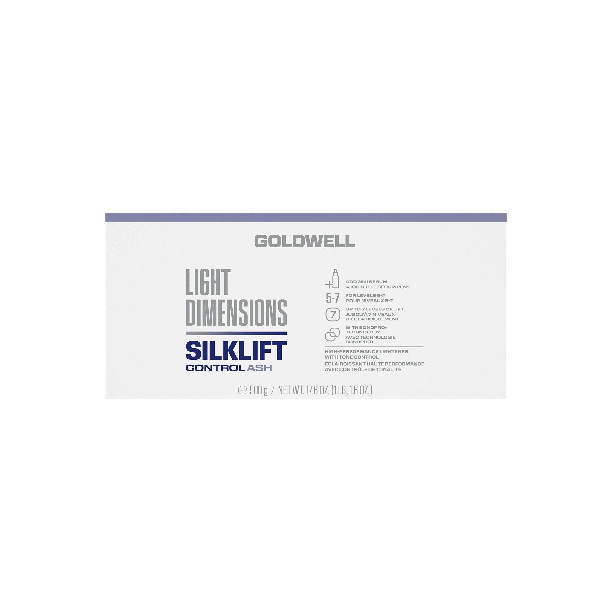 Silk Lift Control High Performance Lightener Ash - 500g - Image 2