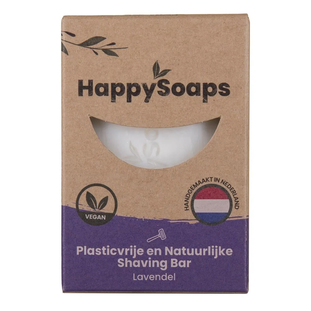 Happy Shaving Bar Lavendel - 80g