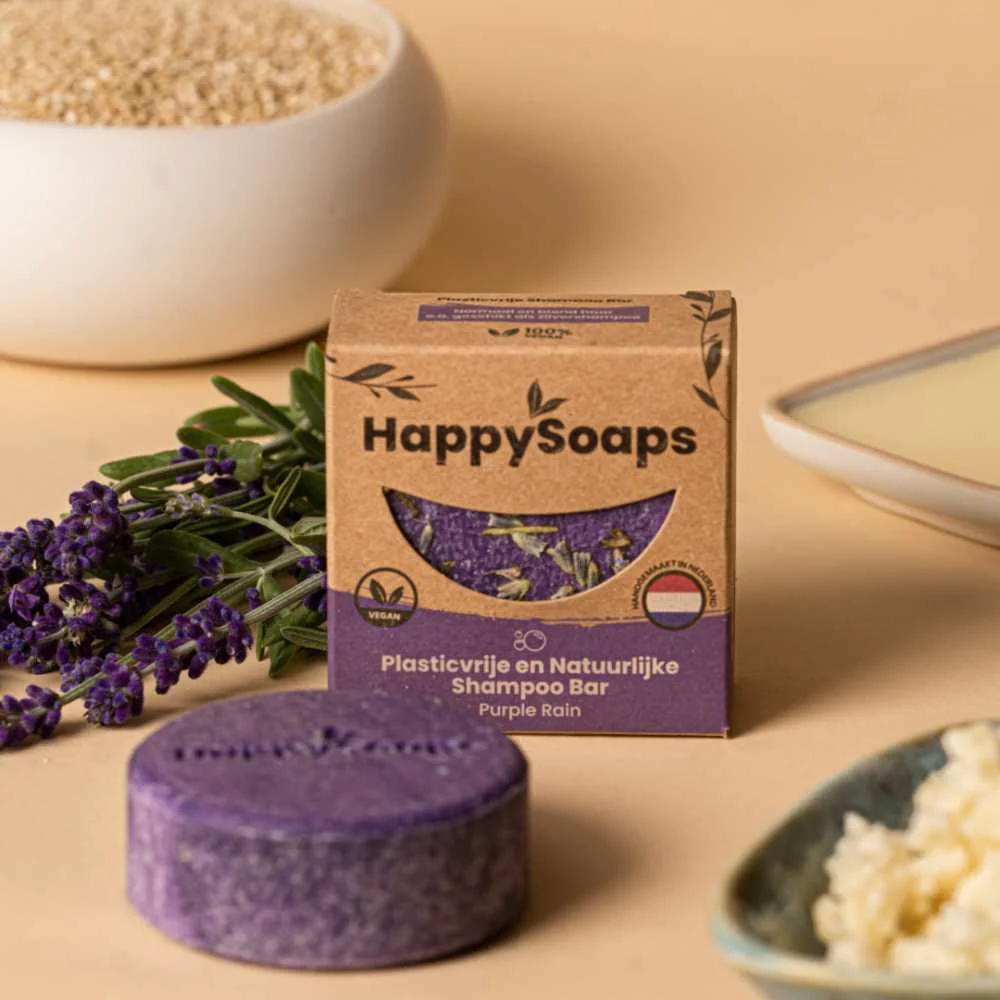 Purple Rain Shampoo Bar - 70g. - Image 3