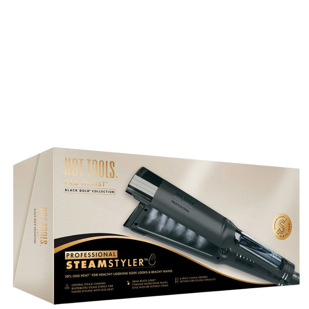 Professional Black Gold Steam Styler - Image 5