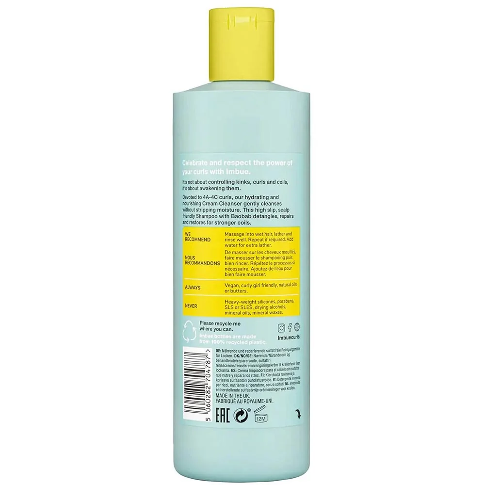 Curl Awakening Sulphate Free Cream Cleanser - 400ml - Image 2