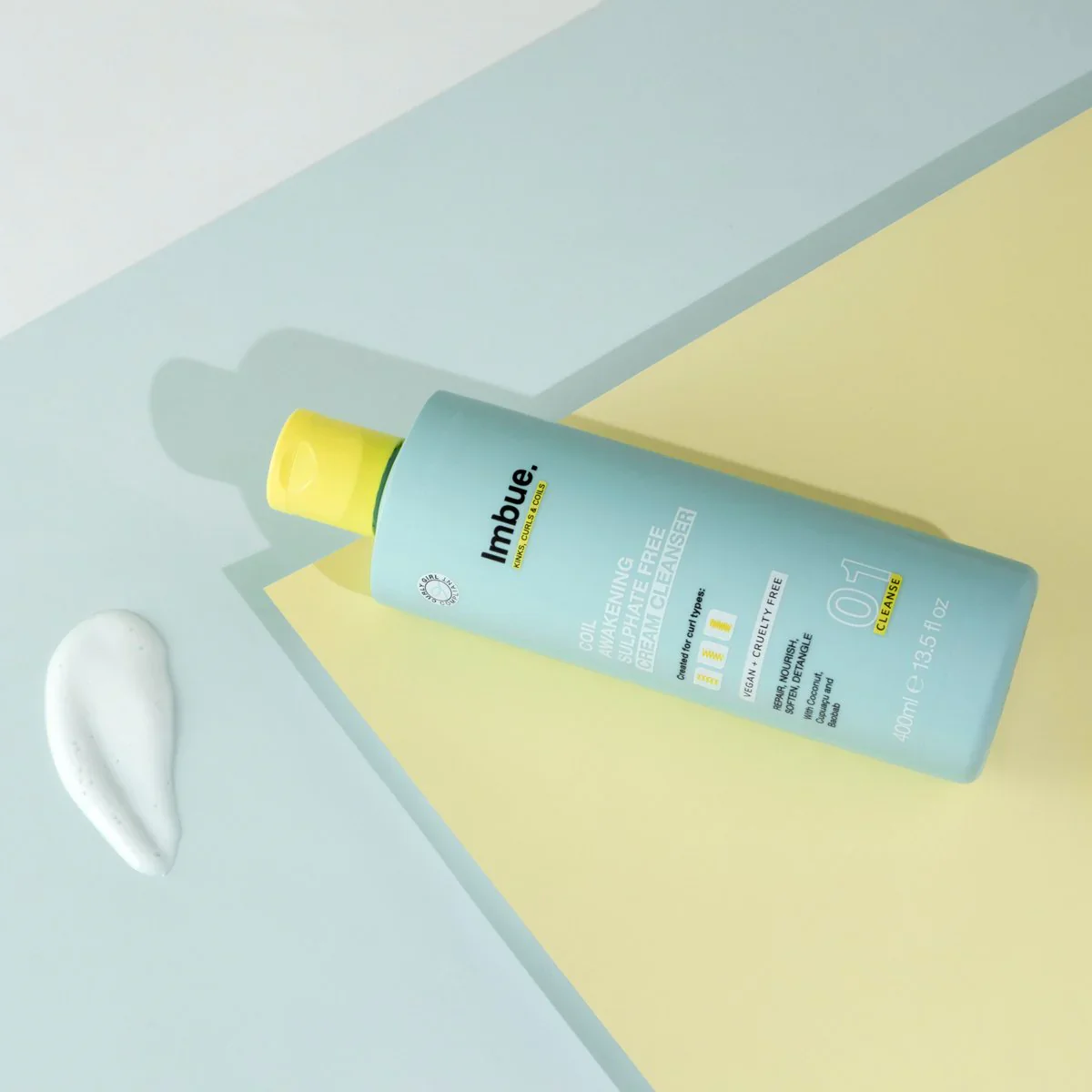 Curl Awakening Sulphate Free Cream Cleanser - 400ml - Image 3