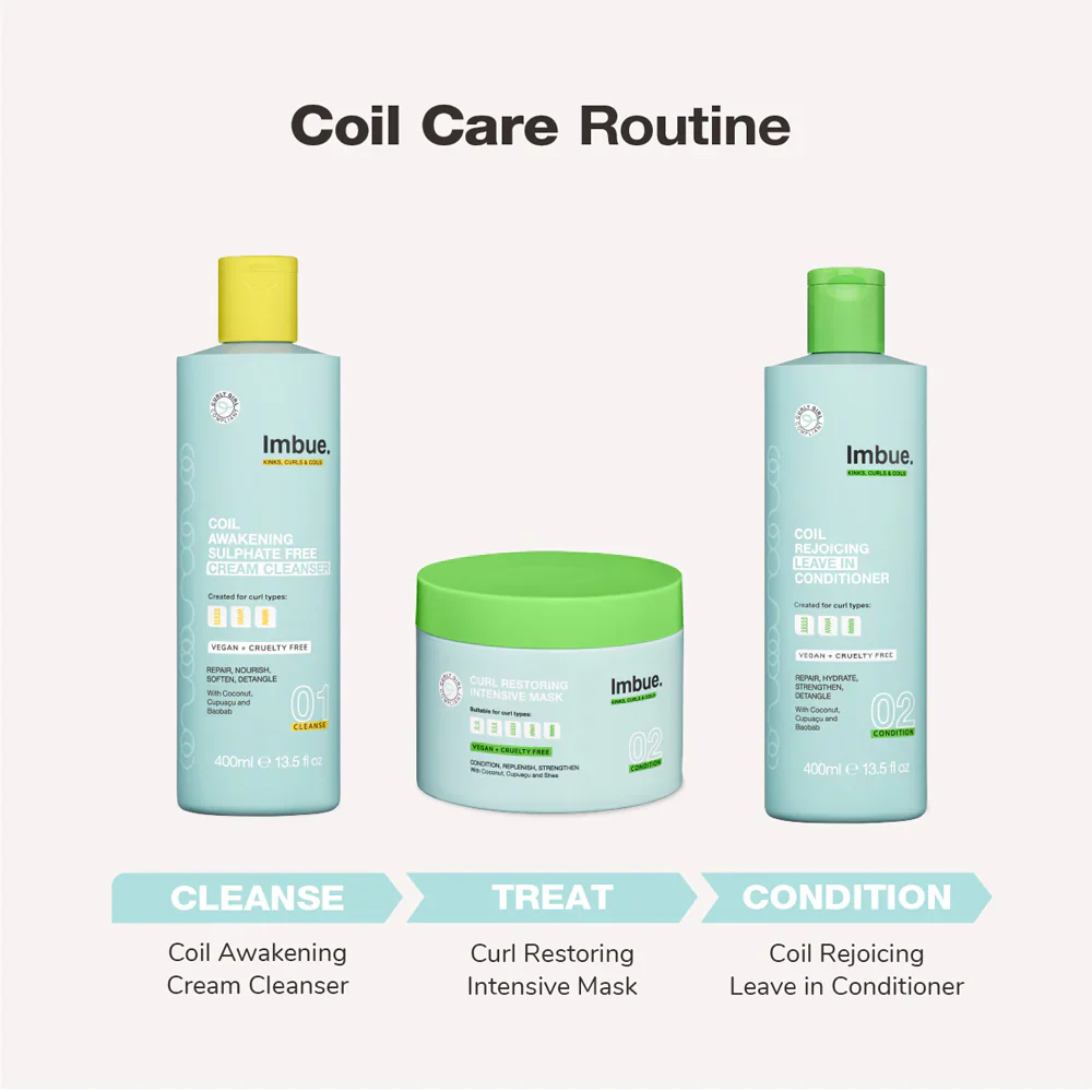 Curl Awakening Sulphate Free Cream Cleanser - 400ml - Image 4