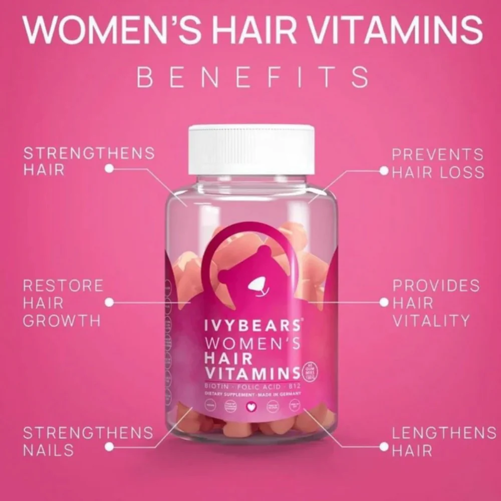 Hair Vitamins voor Vrouwen 3 Mnd - 180st - Image 4